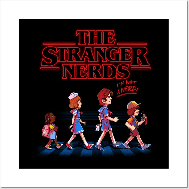 The Stranger Nerds Wall Art by alemaglia